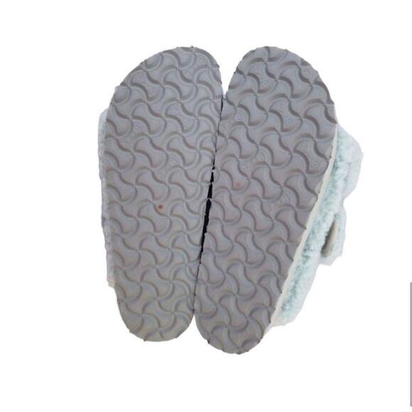 New Free People x Birkenstock Arizona Teddy Shearling Sandals Size 40 - Picture 6 of 7